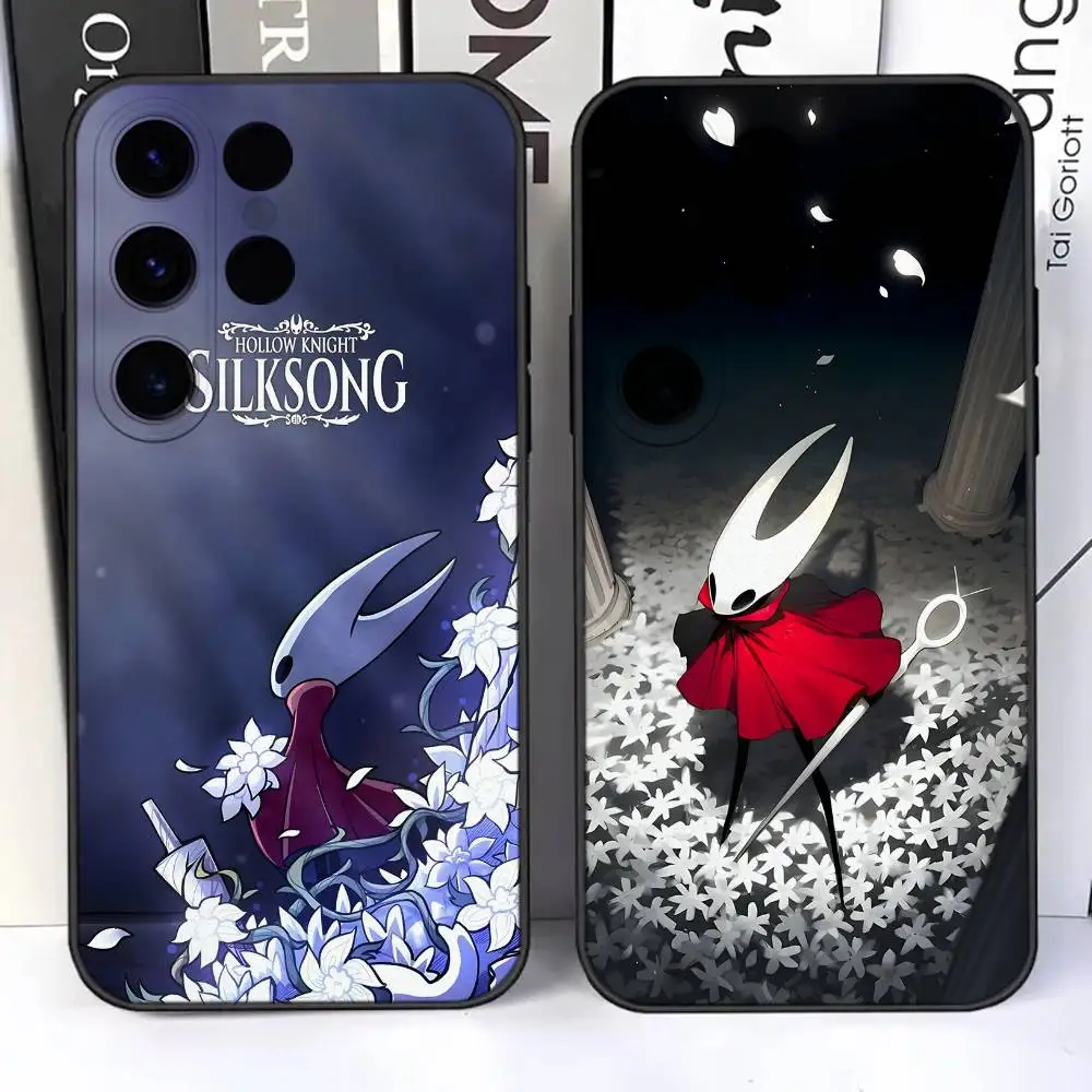 

Silksong H-Hollow Knight Phone Case For Samsung S25,S24,Ultra,S20,S30,Plus,S22,S23,Ultra,Plus,5G Slim Fit Dustproof