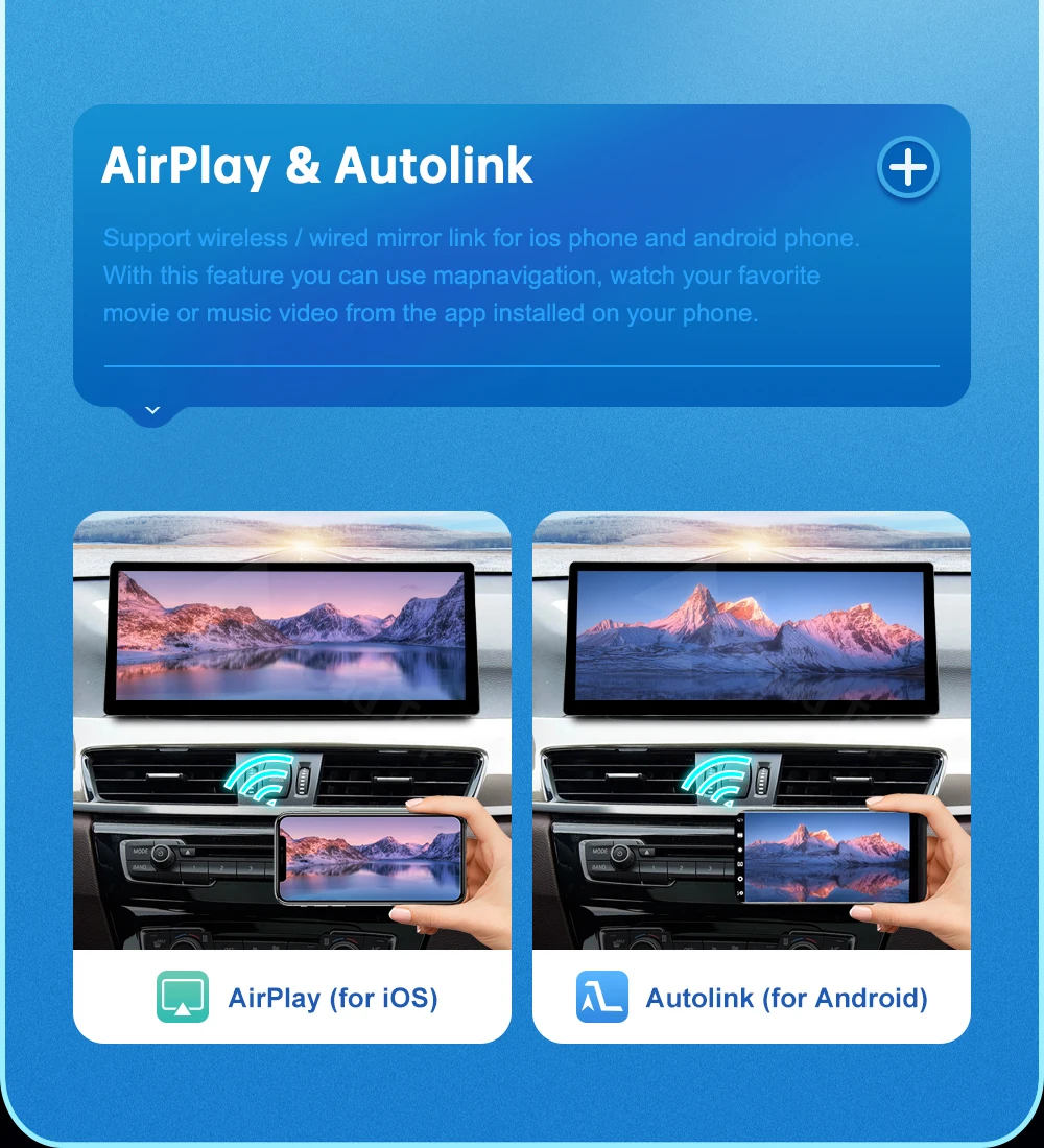 Road Top Linux Display Multimedia Player für BMW X1 F48 2015-2022 NBT EVO GPS Carplay Touchscreen – Detail 10