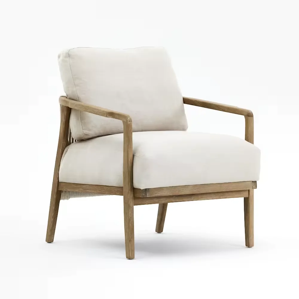 

Современная европейская скандинавская мебель из дубовой ткани, стул для живой комнаты для дома, отеля, столовой, виллы для спальни и гостиной