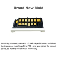 BaseQi Compatible con MacBook Pro de 14 y 16 Pulgadas M1/M2/M3/M4/M5 Pro/Max, Adaptador MicroSD, Lector de Tarjetas de Aluminio, Años 2025/24/23/22/21