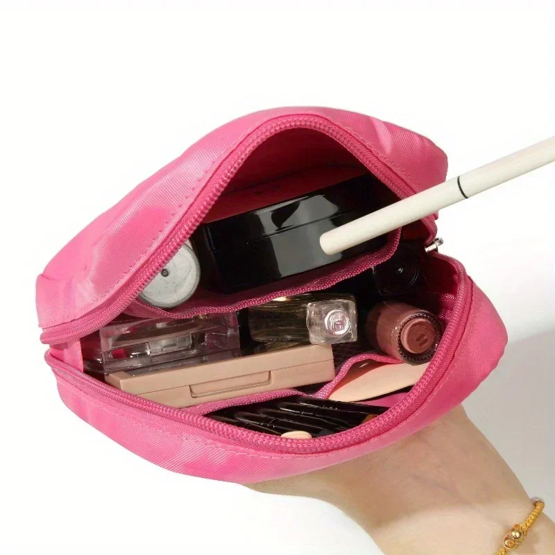 قطعة واحدة من حقيبة المنتجات النسائية المقاومة للماء - حقيبة أدوات الدوران المحمولة مع تخزين المناديل الصحية السرية، حقيبة كوب الحيض