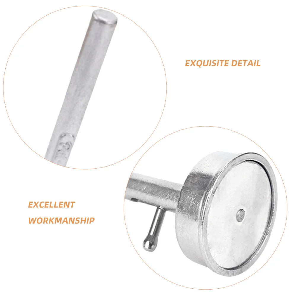 الألومنيوم اللحم مغرفة صانع أداة قالب دائري أواني المطبخ الفلافل الروبيان كرات الأرز مغرفة العملي حجم موحد #3