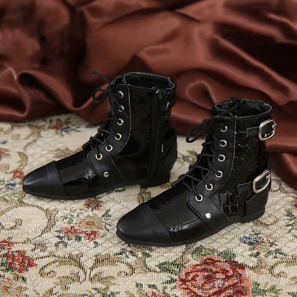 

1/3 Male Doll Boots Shoes Fashion PU Leather MIni Shoes For 60cm Dolls Wearing Clothes Accessories Doll Play House Kids Toys