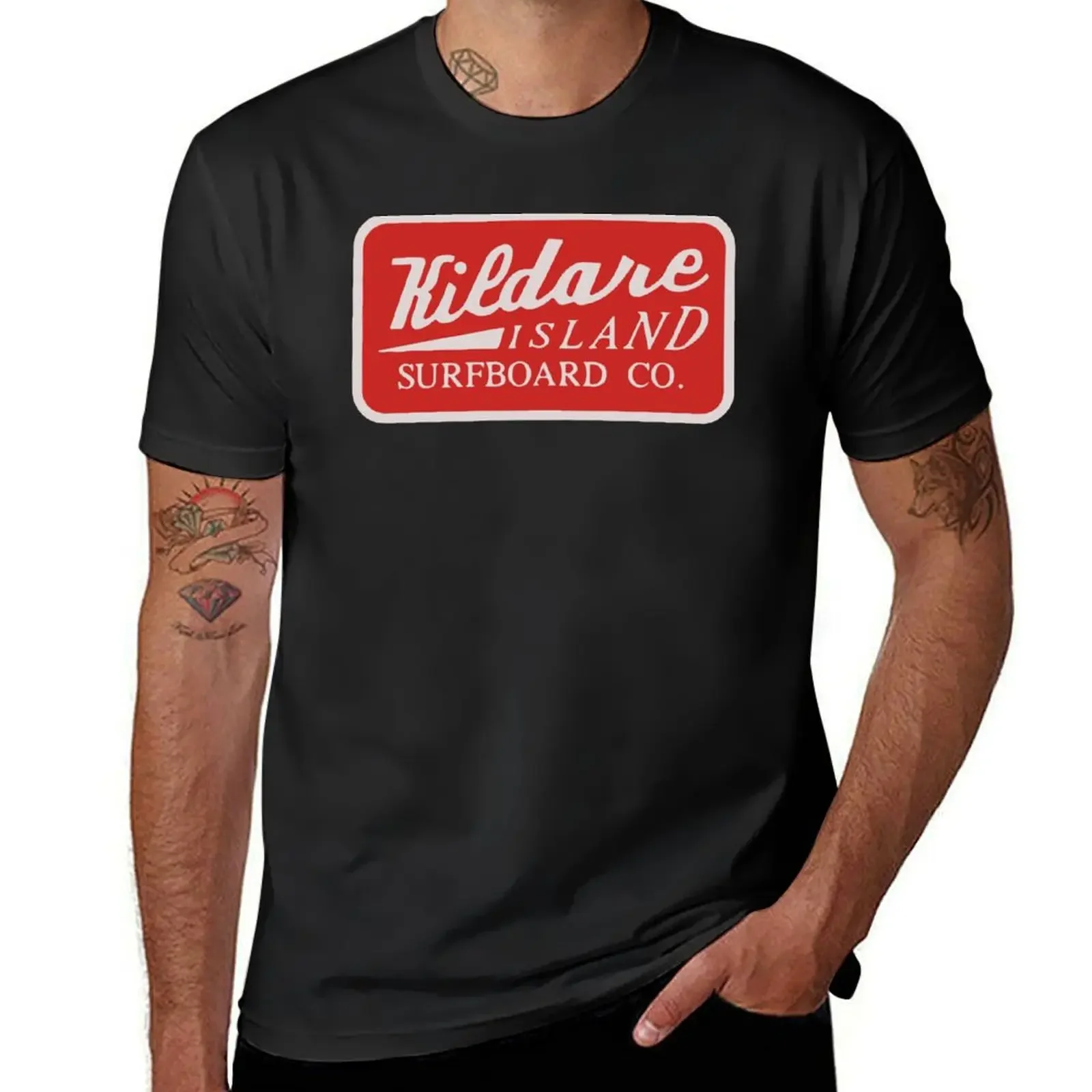 

Kildare Island Surf T-Shirt customs design your own rapper graphic tees Aesthetic clothing mens fashion