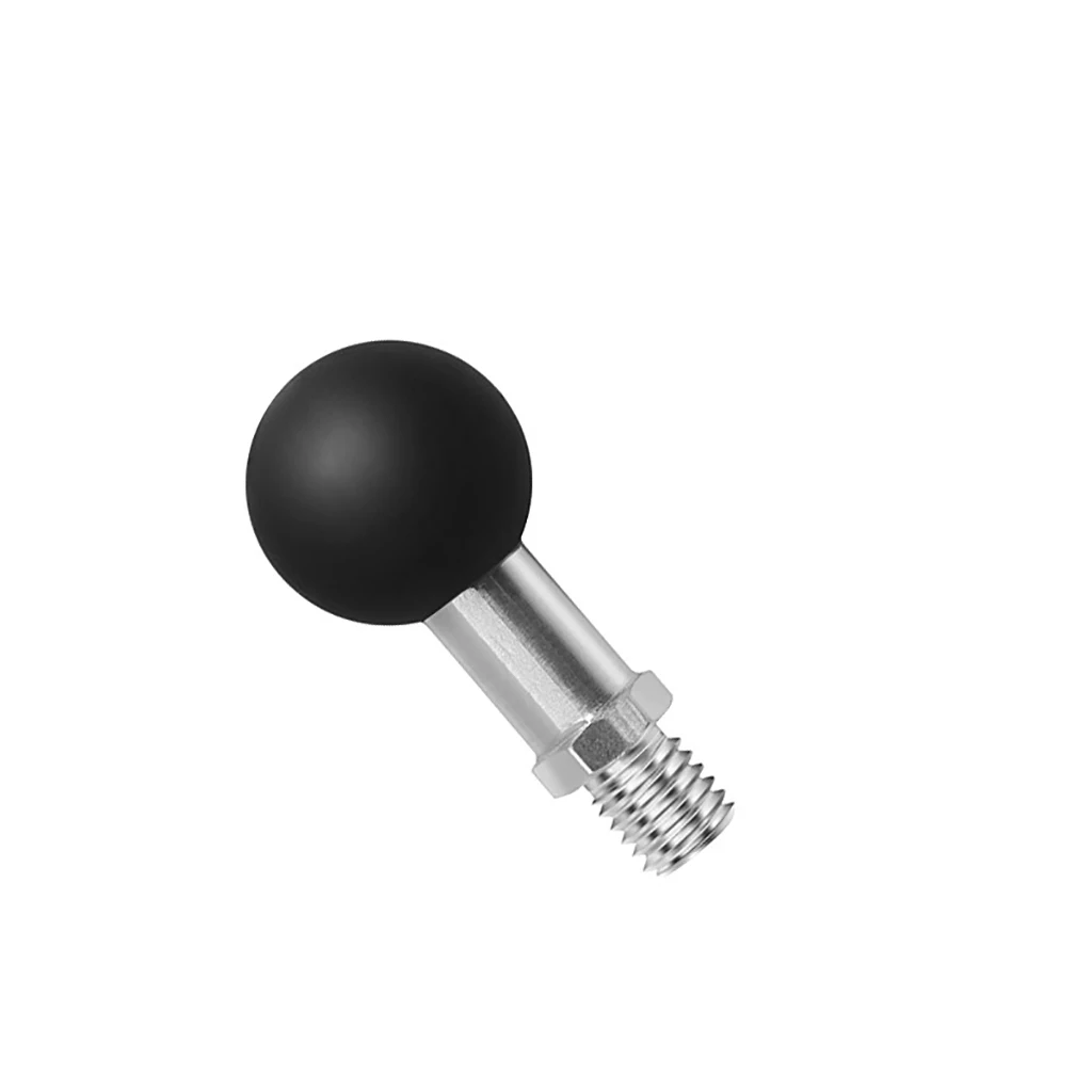 25mm 1-zoll Ball Kopf Adapter M10 Gewinde Schraube für RAM Halterungen Motorrad Bike Reiten Action Sport Kameras telefon Clip Halterung – Detail 12