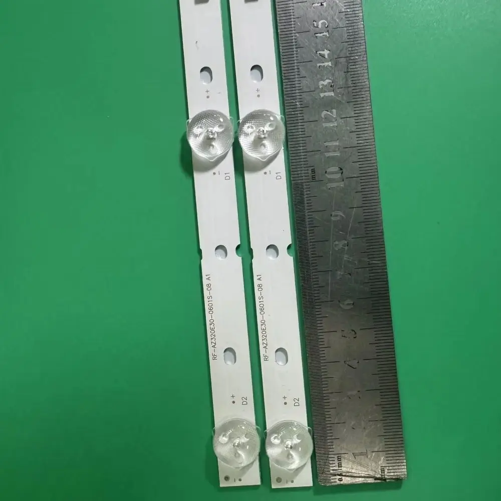 2PCS/Set New LED TV's Illumination Bars For SUPRA STV-LC32ST1000W Backlight Strips RF-AZ320E30-0601S-08 A1 A2 YAL13-00630300-29