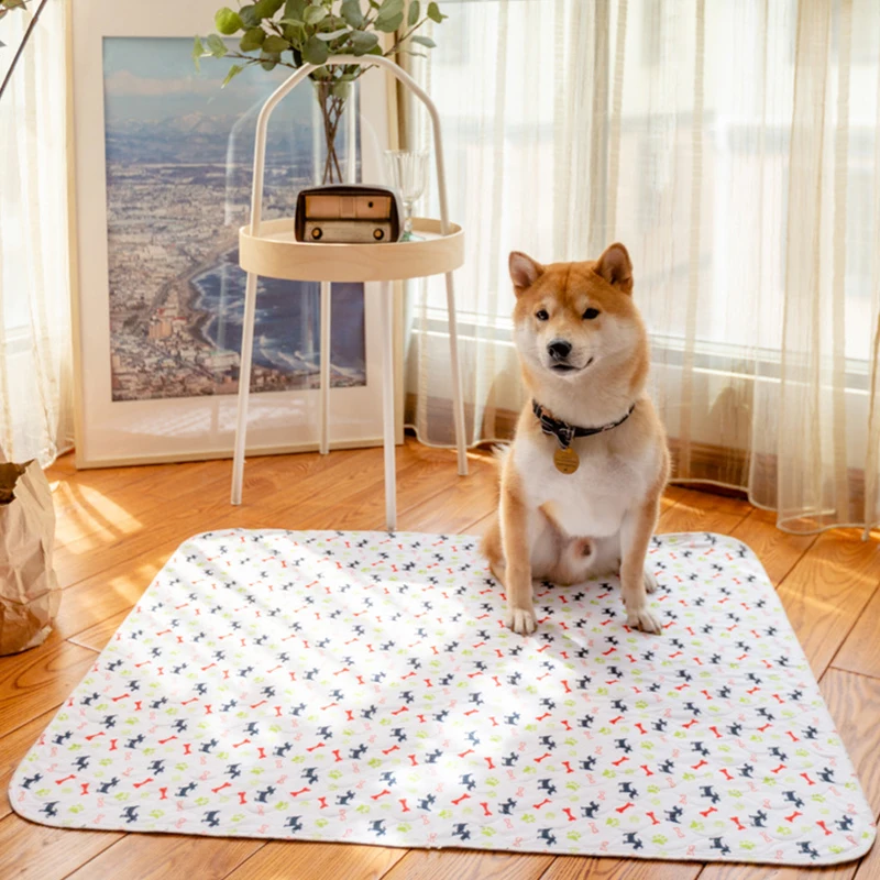 Puppy Pads With Pheromones, Washable PuppyPad Pee Pads, Ultra-Durable 4-Layer Leak-Proof Training Mats With Non-Slip Bottom