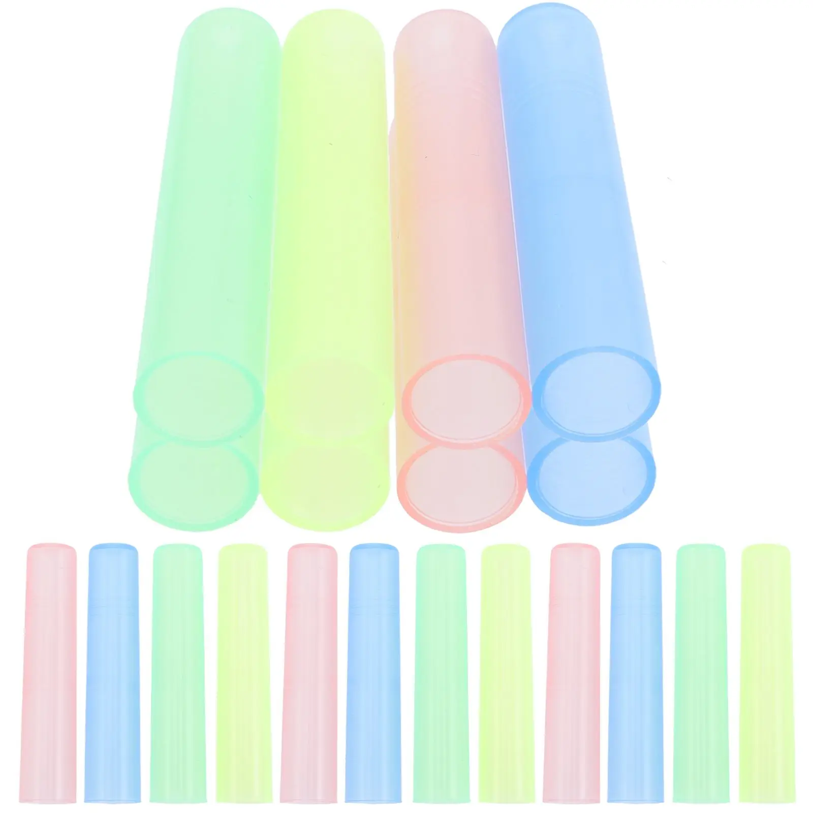 

100 Pcs Pencil Caps Colored Tip Covers Safe Protective Reliable Pencil Tip Cover School Stationery Accessories