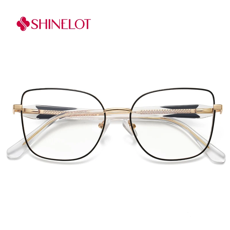 

97776 New Women Cat Eye Prescription Eyeglasses Frame Female Eye Protection Optical Glasses Modern Lady Spectacles Eyewear