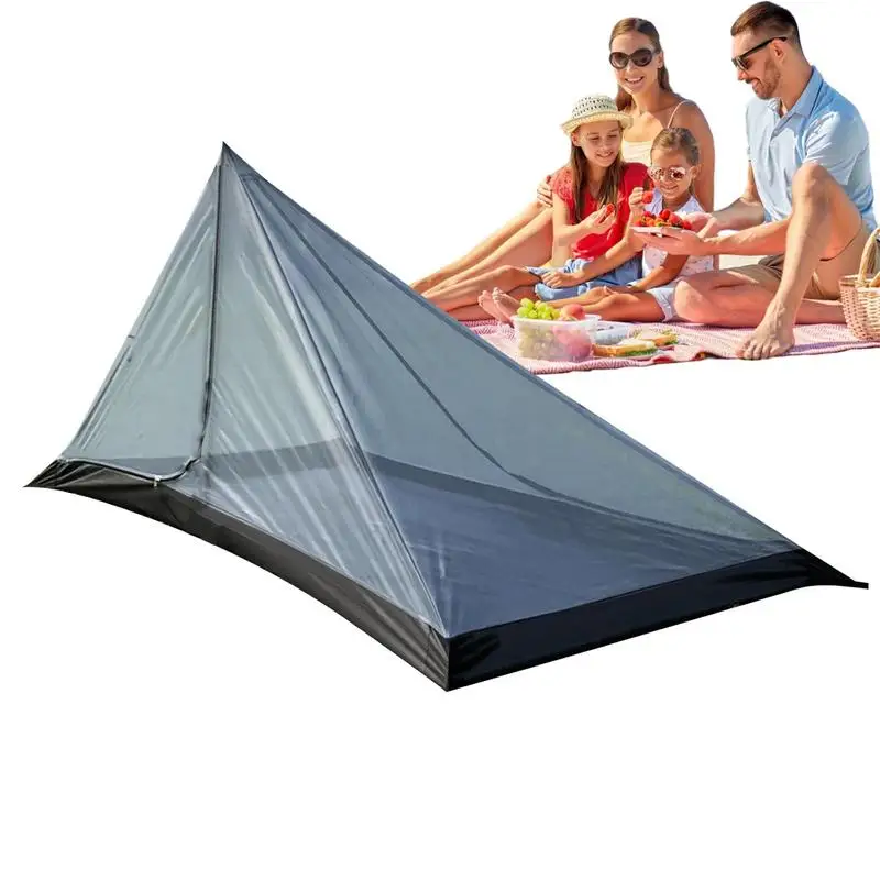 Mesh Tent For Outdoors 2 People Camping Net Shelter Portable Lightweight Finest Holes Camping Tent Net With Zipper For Hiking