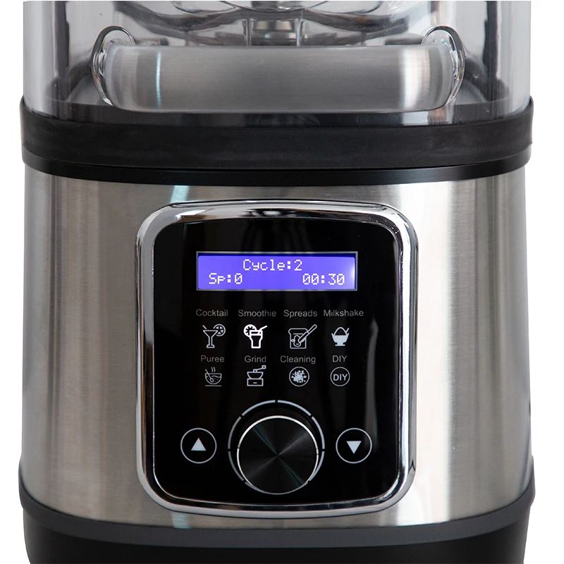 خلاط عصارة غاطس تجاري عالي الأداء آلة صناعية سريعة مع غطاء عازل للصوت للحبوب