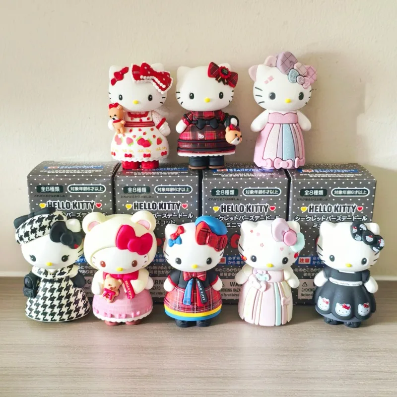 Hello Kitty Valentine's Day Gift Cartoon Kawaii Girl Gift Desktop Toy Decoration Bedroom Decoration Wholesale Cute Children Toy