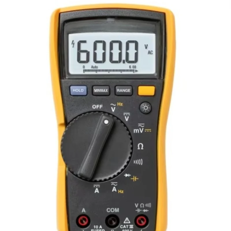 

Digital Multimeter 600V AC/DC Voltage 10A Continuity Frequency, Capacitance Measurement