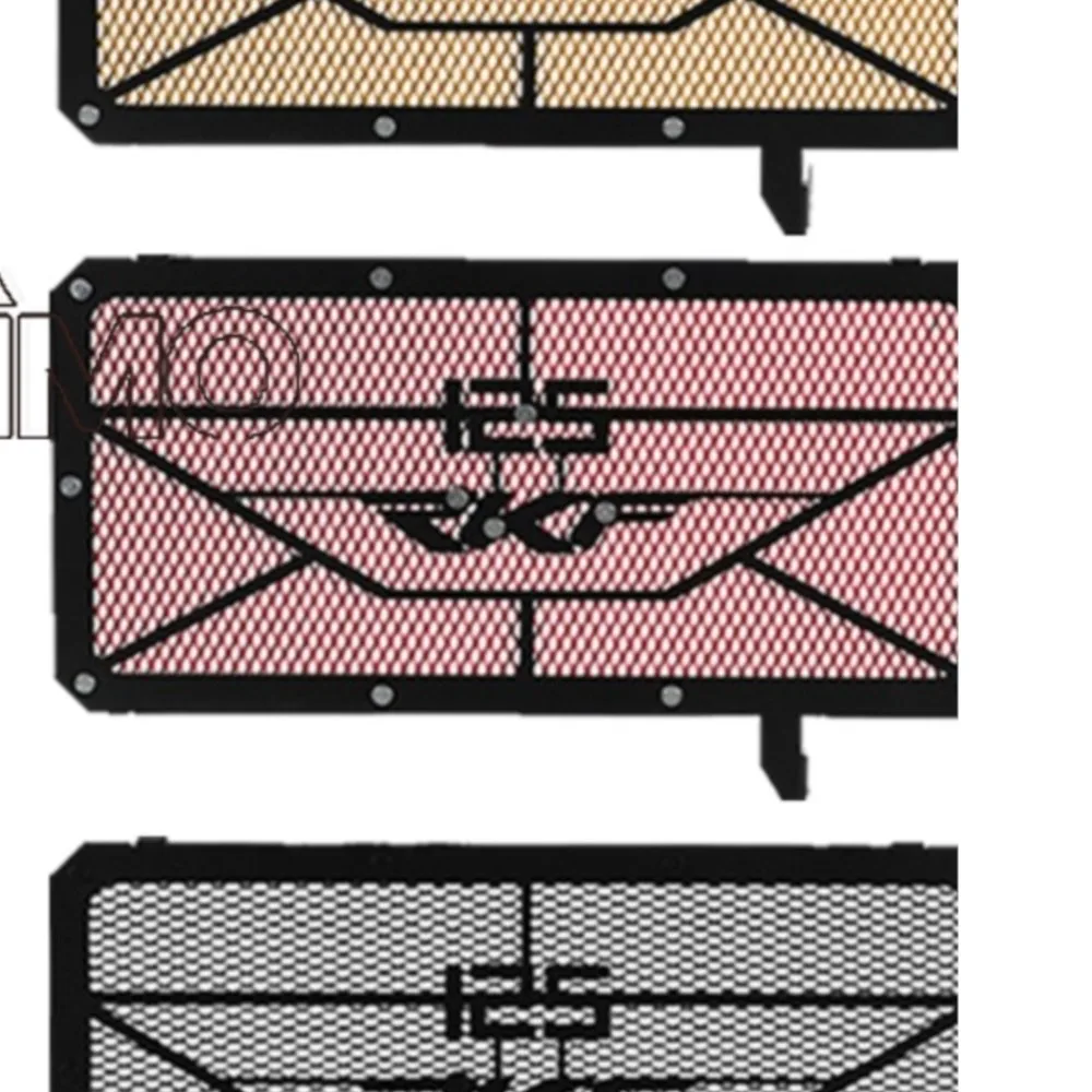 2024 2025 Motorcycle Radiator Guard Grill Cover Oil Cooler Protector For Keeway RKF125 RKF 125 2018 2019 2020 2021 2022 2023