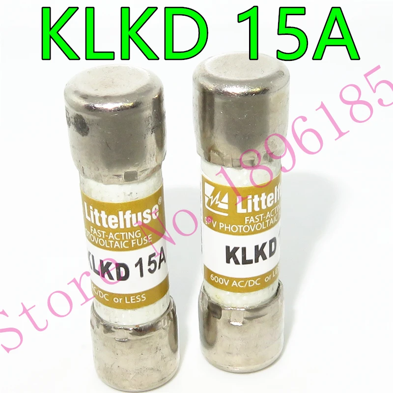 

5 шт. KLKD 15A Американский Littelfuse10 * 38 Быстрый Предохранитель/оригинальный импортный предохранитель 15A600V