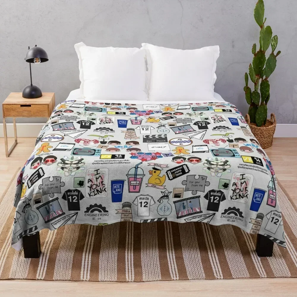 

BL All-Over-Print Throw Blanket All Season Soft Lightweight Blanket for Home