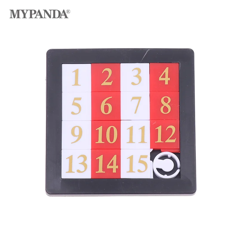 

1-15 Number Slide Puzzle Brain Puzzle Games Exercise The Brain Educational Toy Developing for Children Toys