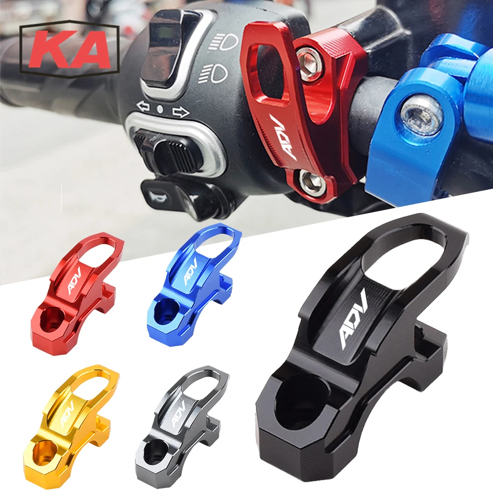 

For Honda ADV150 ADV350 ADV 350 150 Moto Front Brake Master Cylinder Bracket Bag Luggage Clamp Hanger Helmet Hook Holder Caryy