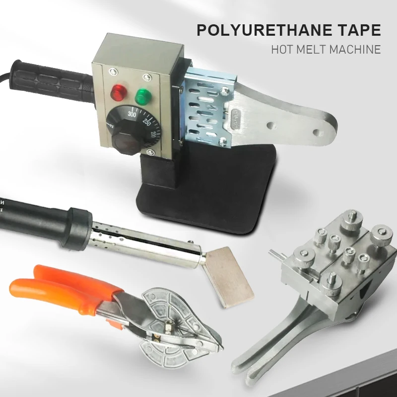 

Round Belt Welding Machine 220V/110V 150W Drive PU Belt Connector Polyurethane Belt Hot Melt Machine Butt Welding