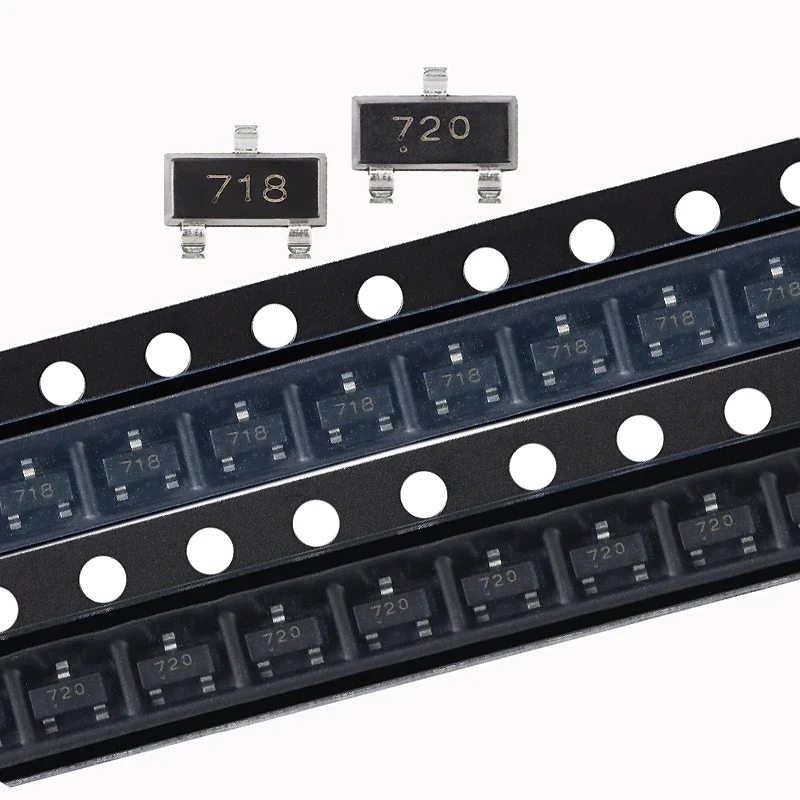 100Pcs SOT-23 Power Transistor FMMT458 FMMT491 FMMT493 FMMT558 FMMT591 FMMT593 FMMT617 FMMT618 FMMT619 FMMT717 FMMT718 FMMT720
