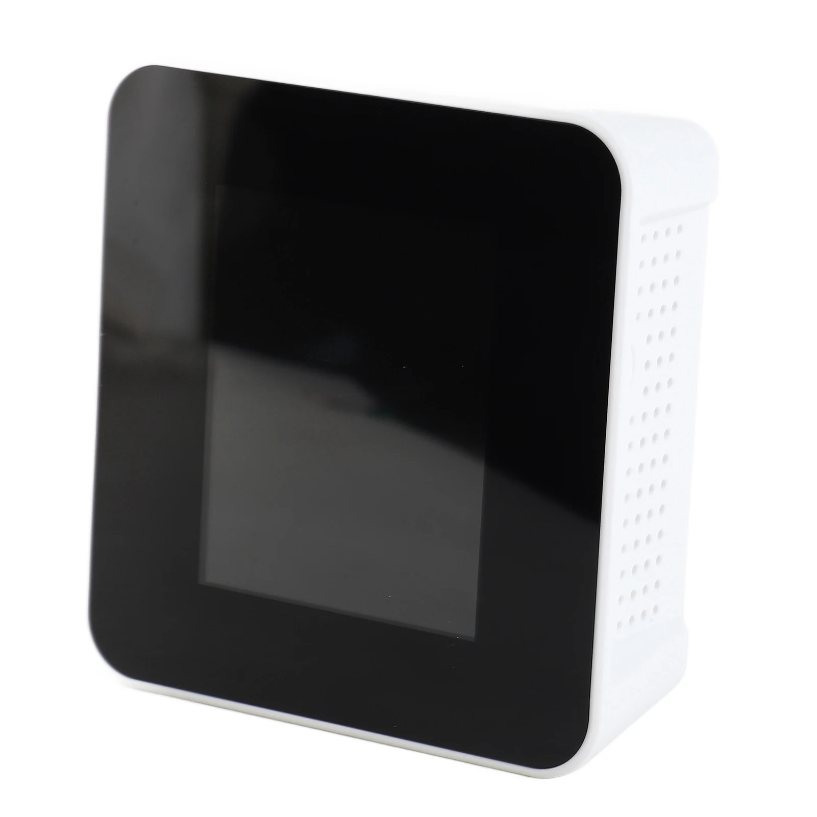 Luftqualitätstester, klares Display, großer digitaler Bildschirm mit Hintergrundbeleuchtung, CO2, PM2,5, Luftdetektor, weißes Luftqualitätsmessgerät, CO2-Detektor