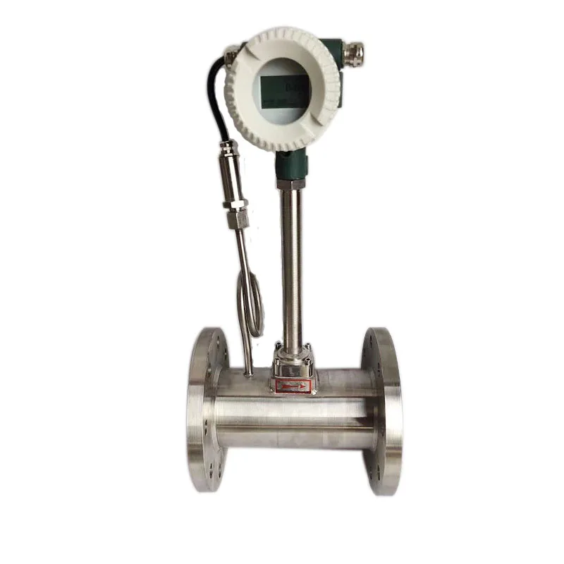 Customizable Stainless Steel Turbine Flowmeter For Water And Oil Measures /Liquid/Air LCD Display Thread Connection