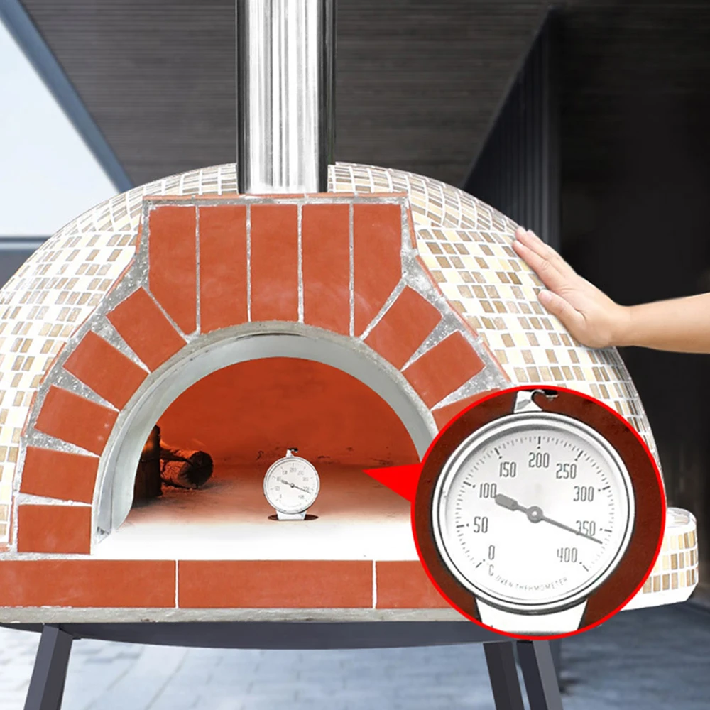 Customized Refractory Brick Wood Fired BBQ Italian Small Toasters Commercial Pizza Ovens Kiln and Oven Integrated
