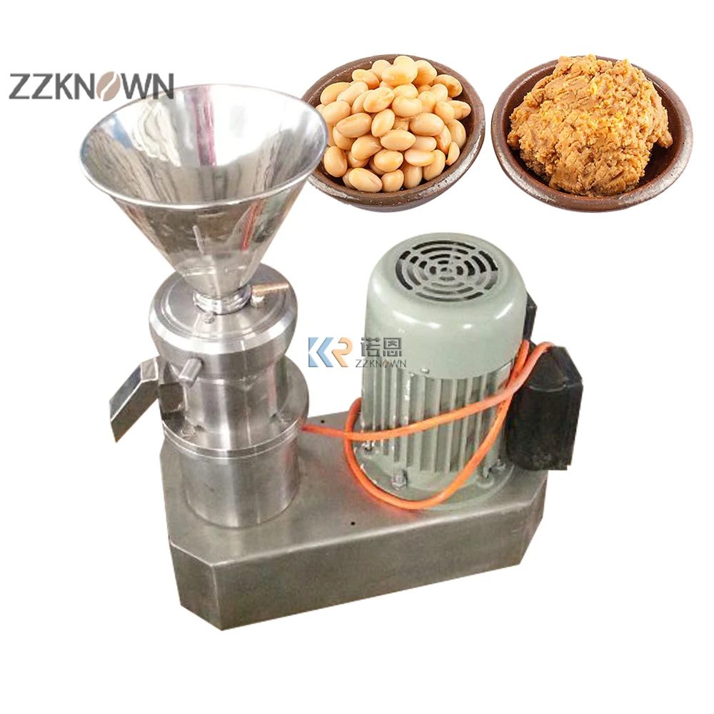 Colloid Mill Sauce Machine Butter Making Machine Peanut Grinder And Roaster Equipment Restaurant Industy Use Sesame Tahini