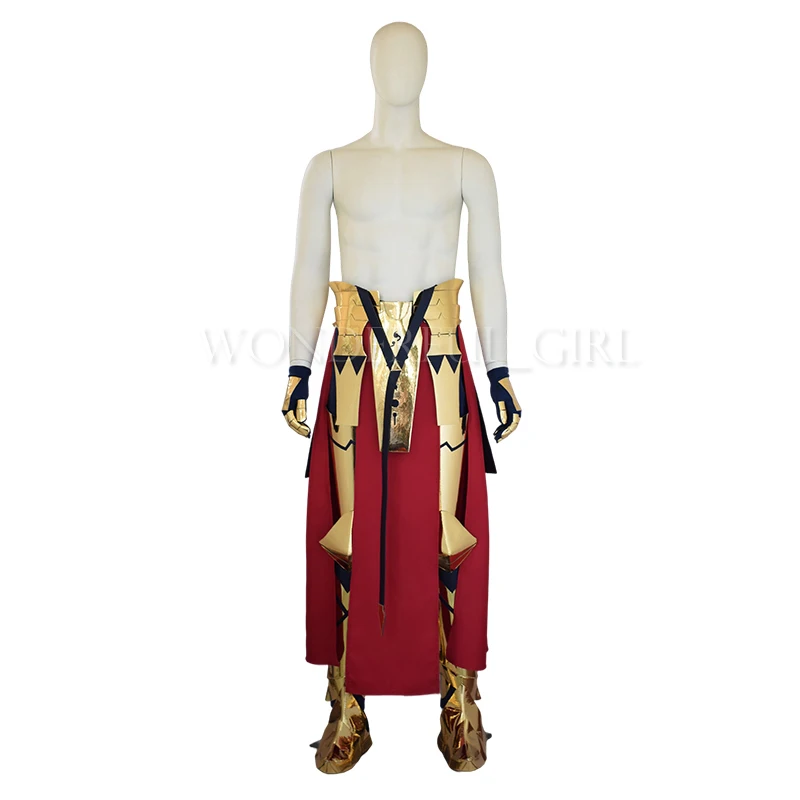 New Anime Fate/EXTELLA LINK/stay night Caster Gilgamesh Cosplay Costume Halloween Adult Costumes for Women/Men Custom Any Size