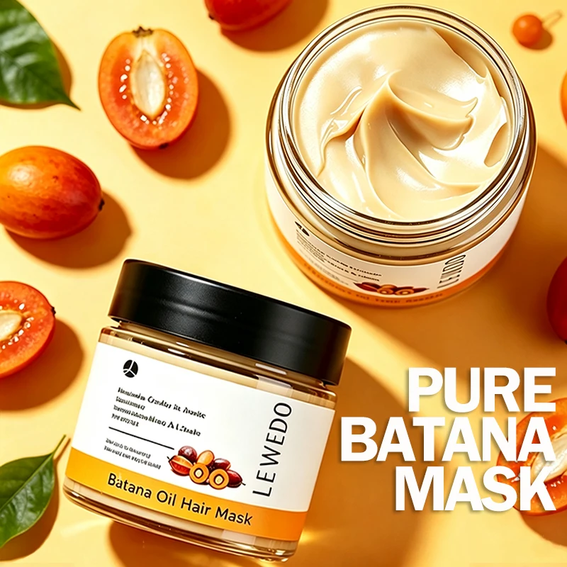 Batana Oil Hair Mask Natural Pure Batana Butter Repair Nourish Root Anti Hair Loss Hair Care Oil Promoting Scalp Health Thick