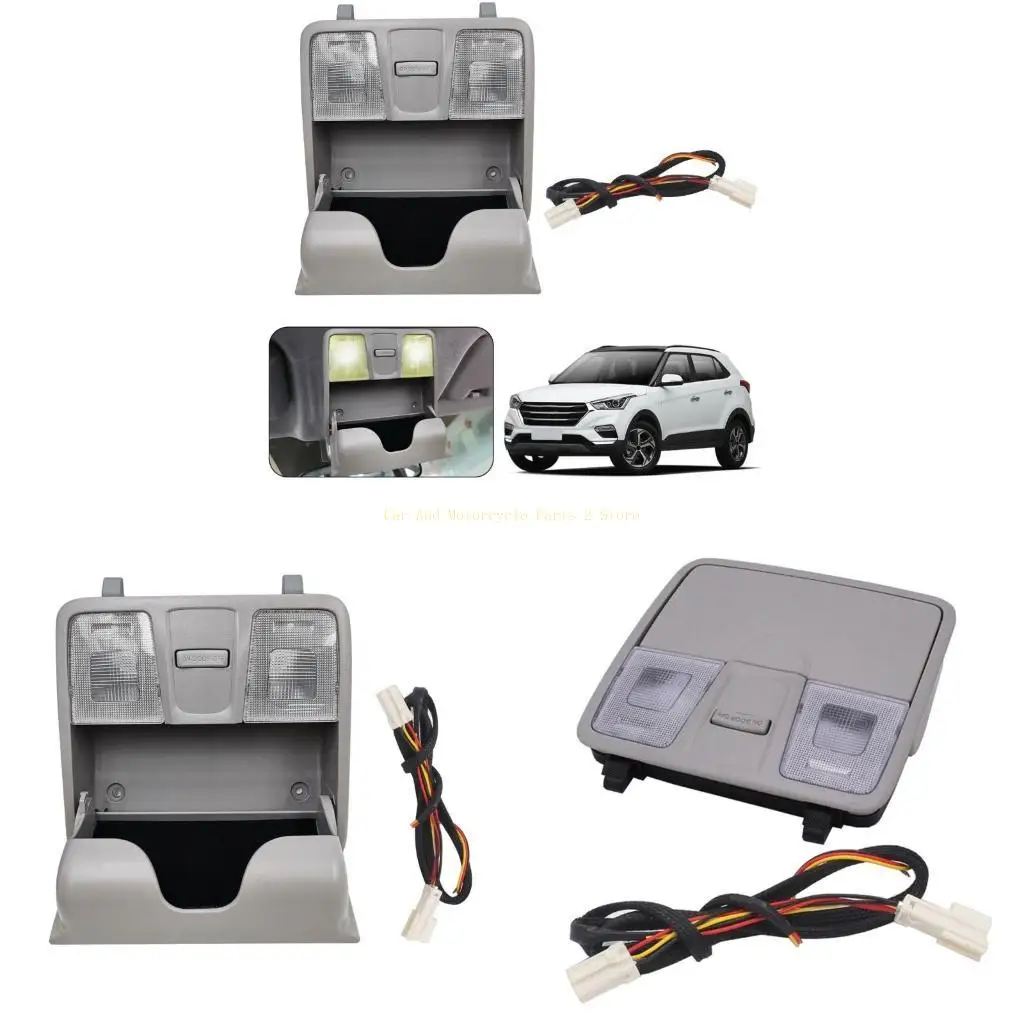 

Overhead LED Light Integrated Car Ceiling Lamp & Spectacle Glasses Box for IX25