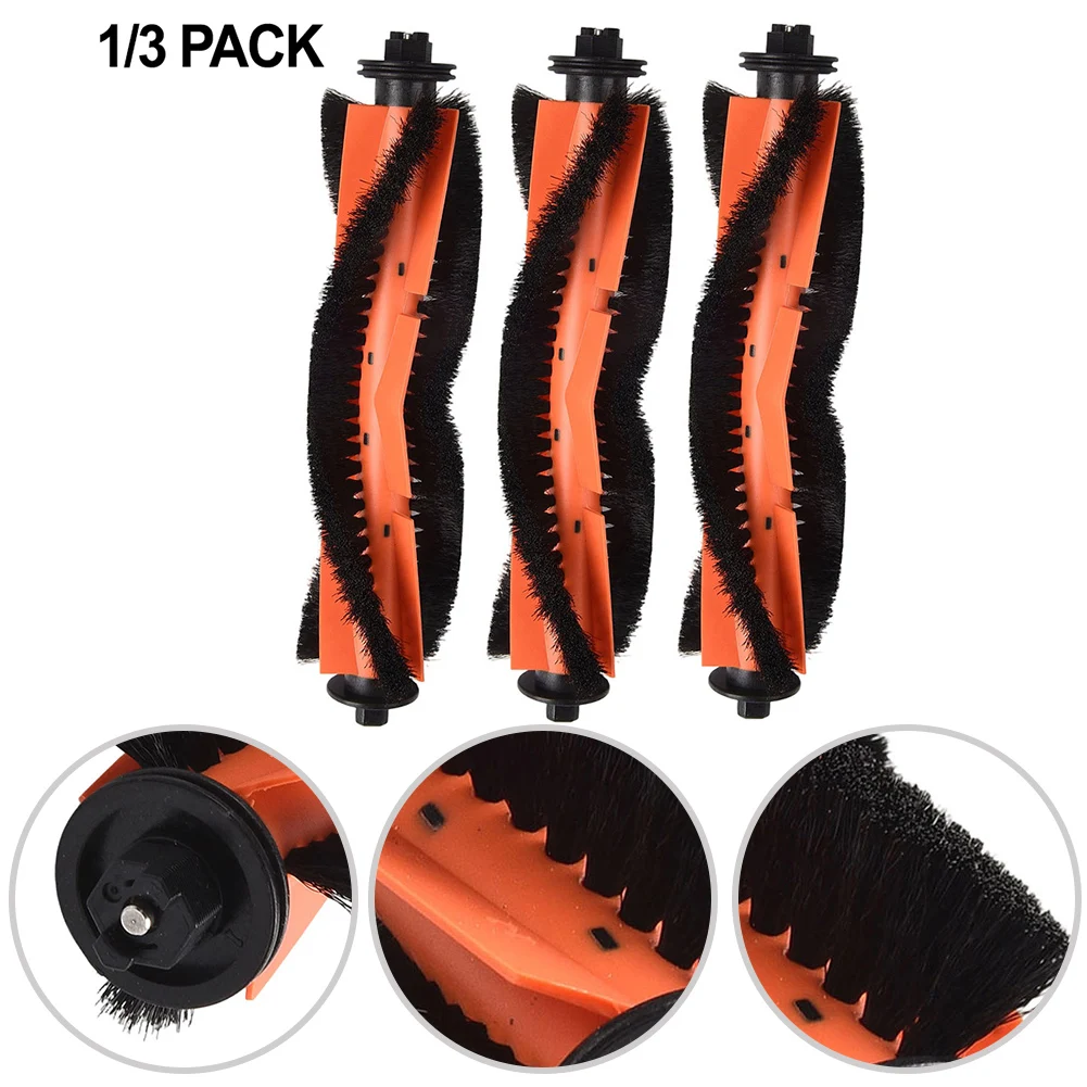 

1/3 Pcs Vacuums Roller Brush For BPMIO B15, B15 Plus Robot Vacuum Cleaner Accessories Main Brush Replacement Roller Main Brush