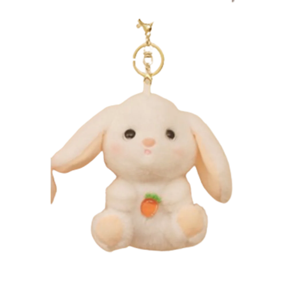 

Мягкая игрушка-брелок: плюшевый кролик, медведь, маленький кролик, сидячая кукла, мягкая игрушка для пар, подвеска для сумки