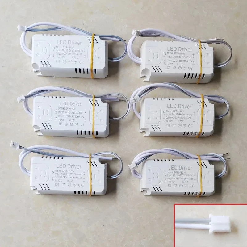 LED Driver Adapter For LED Lighting AC165-265V Non-Isolating