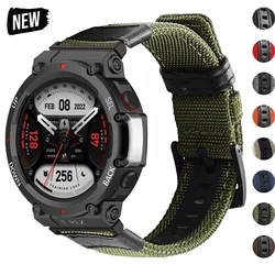 New Nylon Strap for Amazfit T-rex 2 3 Ultra Watch Band Sport Bracelet for Amazfit Trex Pro T Rex Tyrannosaurus Smartwatch Belt