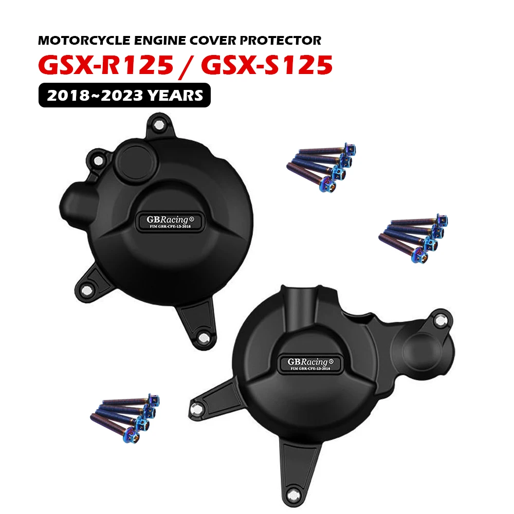 

Для SUZUKI GSXR125 GSXS125 2018 2019 2020 2021 протектор двигателя мотоцикла чехол для GB Racing, модифицированные аксессуары