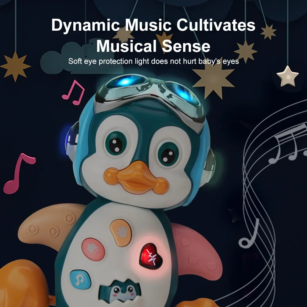 Jouets musicaux pour bébé, PenEcolbetant, Marche mobile, Jouets phtaltoys avec lumière, Développement coule pour tout-petits, Cadeau de fête pour enfants