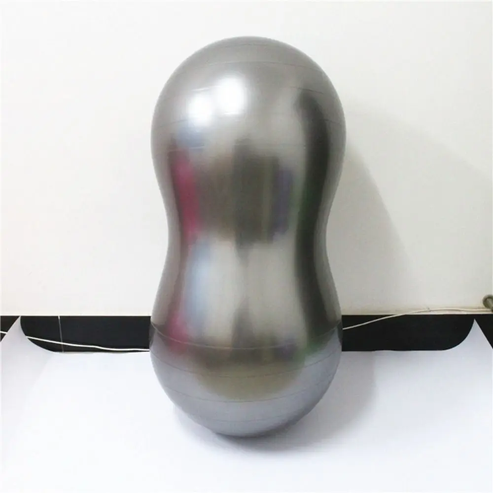 Thickened Explosion-proof Yoga Ball PVC Material With Pump Peanut Pattern Fitness Ball Non Slip Inflatable Pilates Yoga Ball