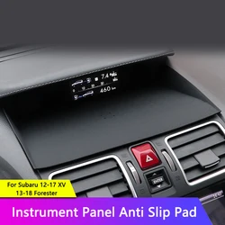QHCP Silicone Anti-Slip Mat Phone Holder Ornament Non-slip Dashboard Pad For Subaru Forester 13-18 XV 12-17 Interior Accessories