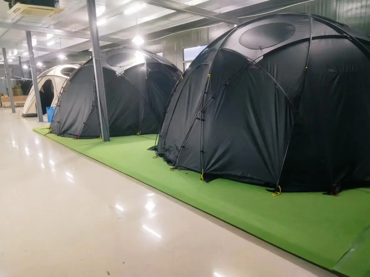 Hot-selling Custom Ball Tent Large Capacity Camping Tent Waterproof Outdoor Stable Structure UV