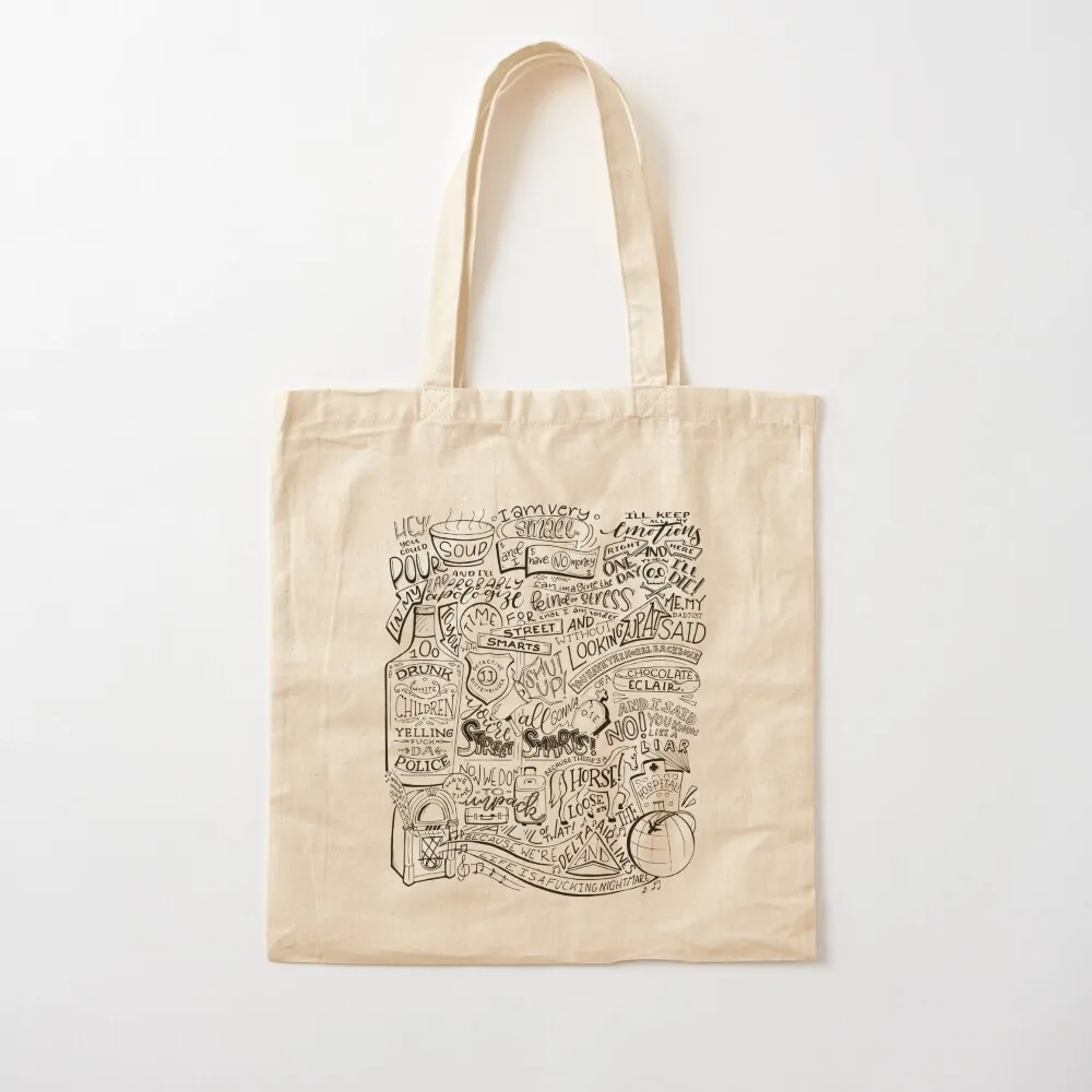 

John Mulaney Quote Compilation Tote Bag shopper bag women canvas tote bag canvas Canvas Tote