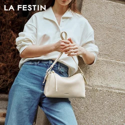 LA FESTIN Original Brand Women's bag 2024 New Shoulder Bag Crossbody Bags Fashion Designer Handbags Ladies Purs