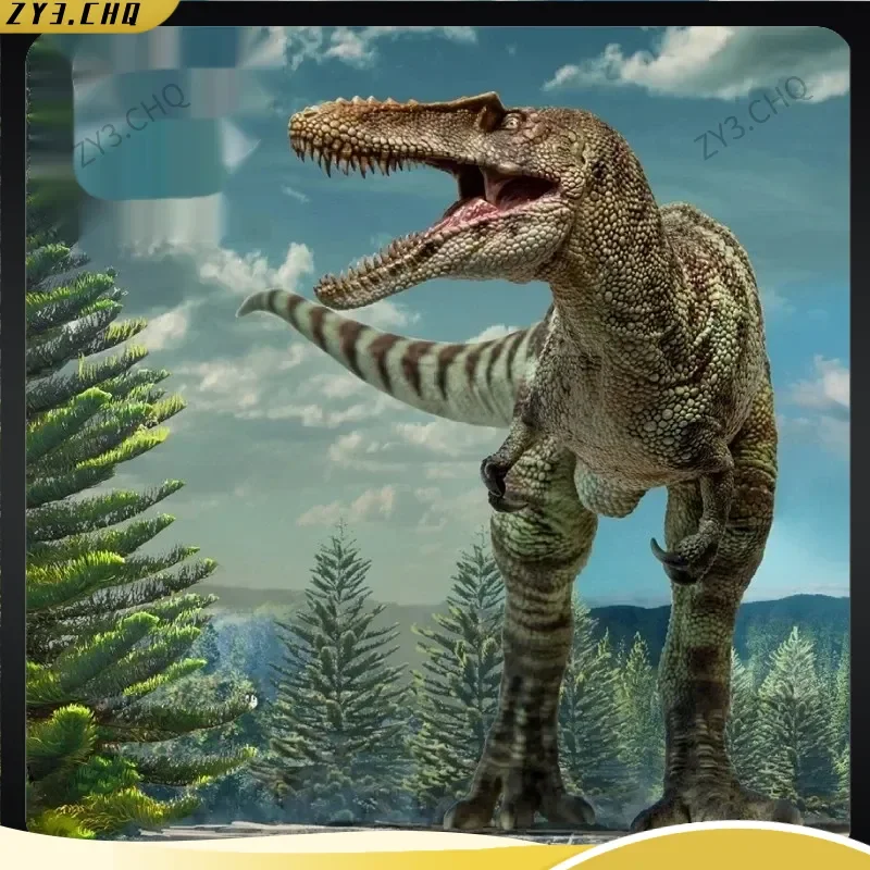

2025 New High Quality Long Aoshu Dinosaur King Growth Companion Model Classic Collection Holiday Gift Desktop Decoration Toy