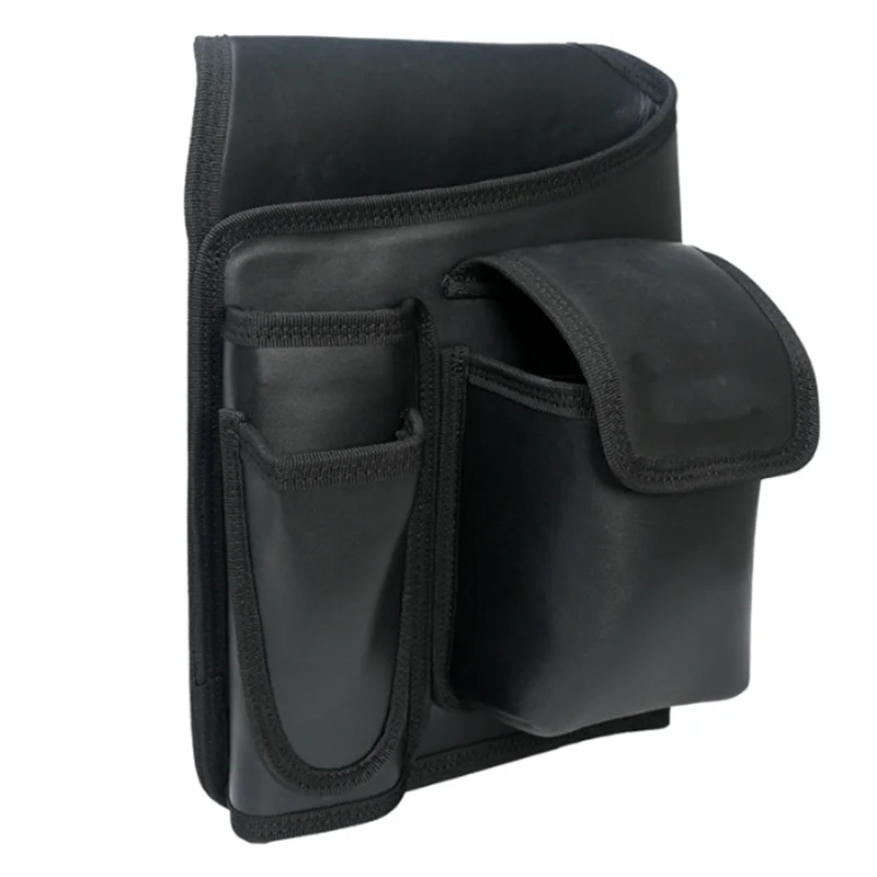 ABRT-Multi-Functional Electrician Tool Bag Portable Leather Tool Waist Bag For Tape Measure Hammer Carpenter Waist Bag