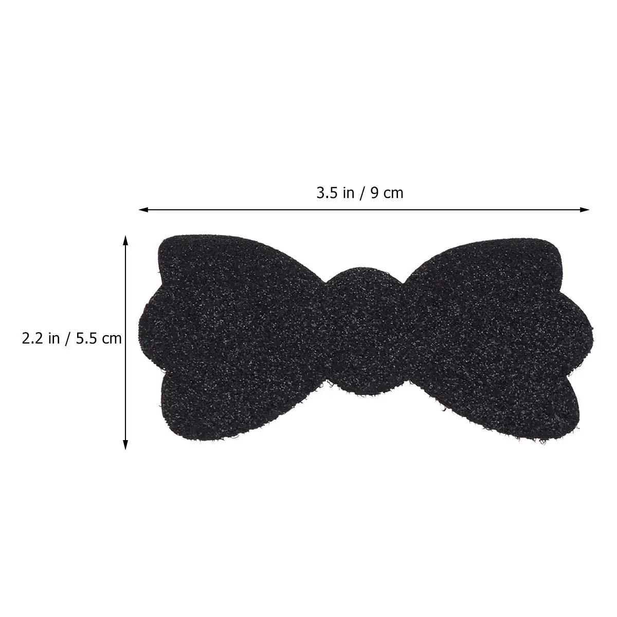

10 Pcs Post Traceless Fixed Hairpins Bang Stickers Fringe Grippers Bangs Cloth Accessories
