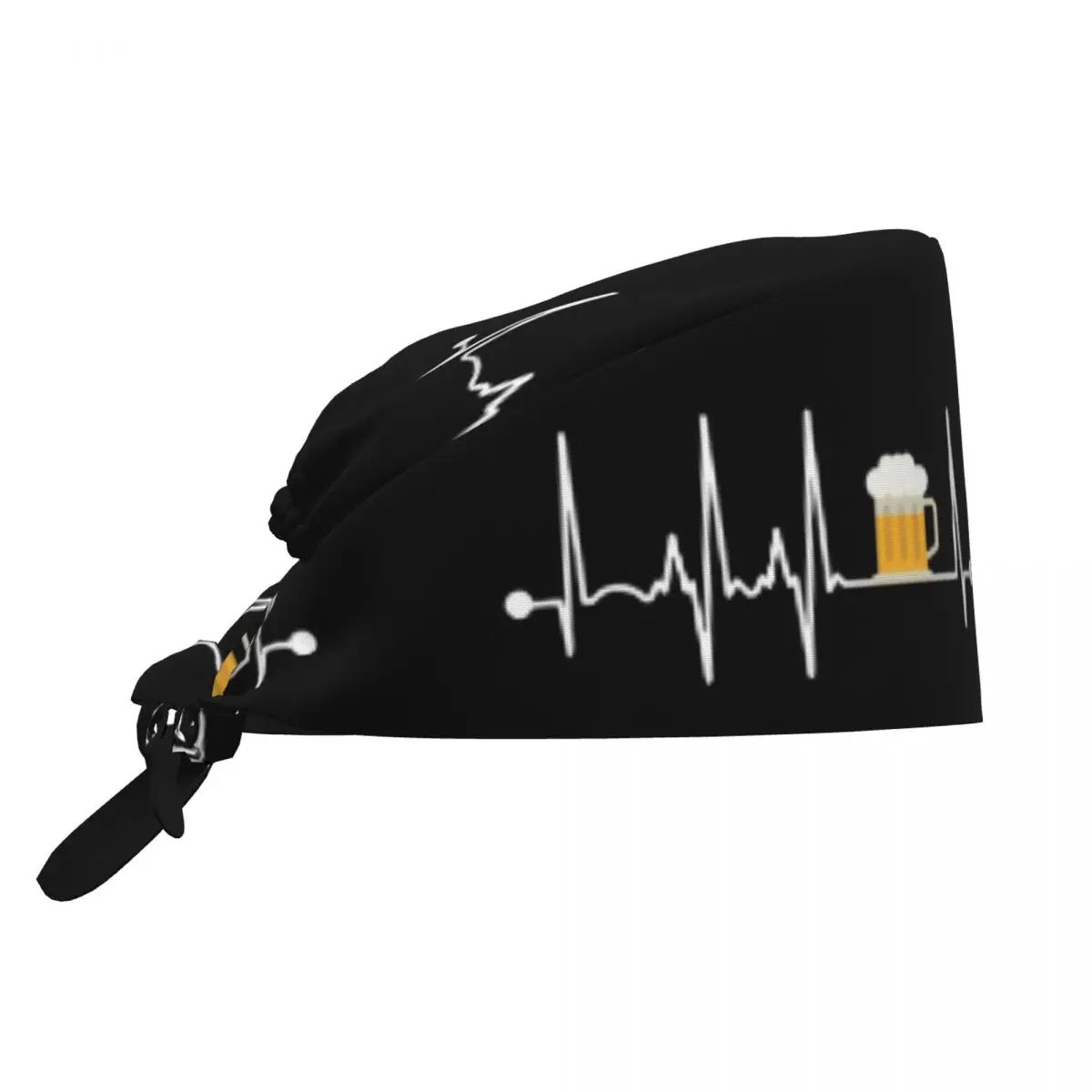 Cerveza latido del corazón belleza mascota veterinario gorras quirúrgicas laboratorio Doctor Spa gorras de trabajo sombrero moda Unisex estilo Scrubs Cap