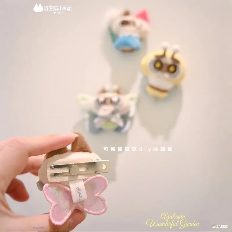 재고 있음 아즈키산 마법의 꽃세계 시리즈 헤어핀 블라인드 박스 귀여운 소녀 헤어 액세서리 컬렉션 장식품