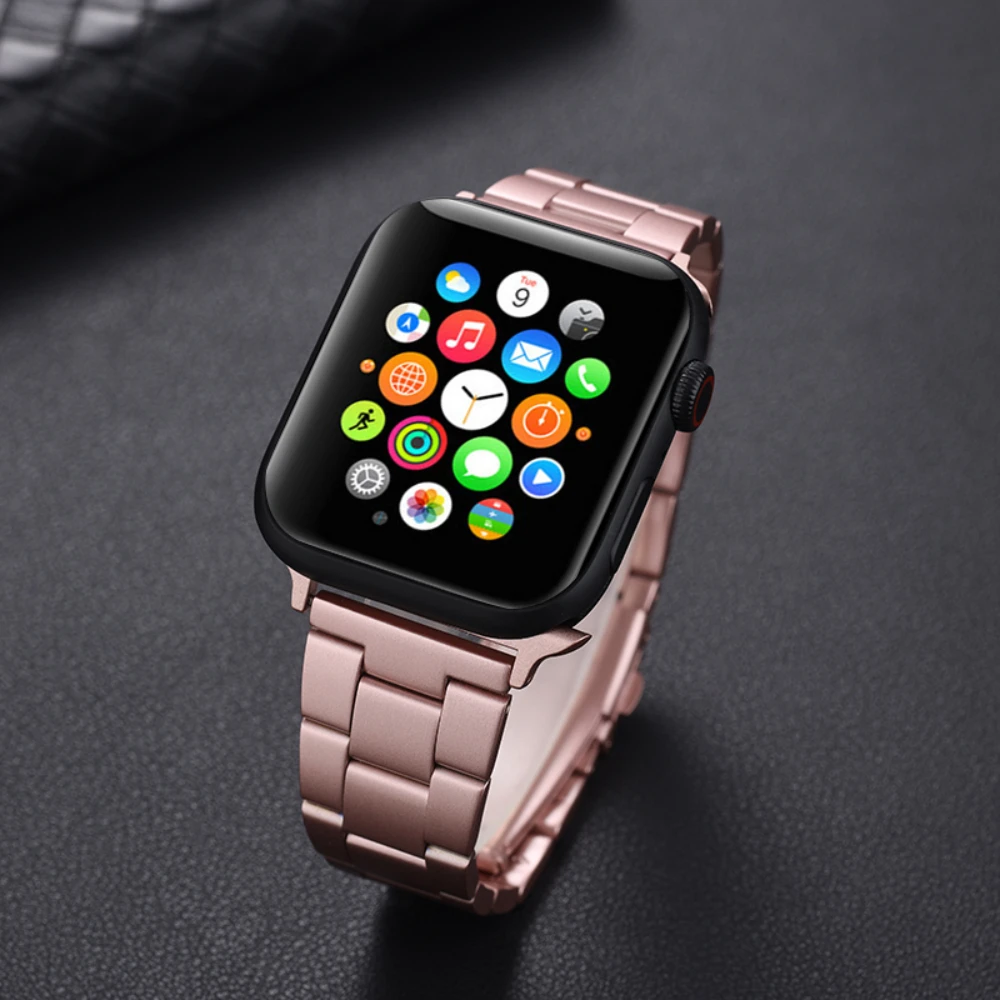 

Metal Manual Removal Strap for Apple Watch Band 45mm 41mm 44 40mm 42mm Replacement Bracelet for iWatch Series 87654SE Ultra 49mm