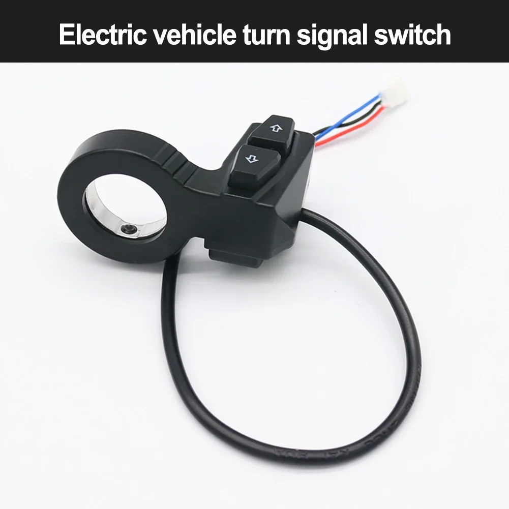 Image of Ebike-Schalter, Fahrrad-Blinkerschalter, ABS-Material, schwarze Farbe, brandneue Kabellänge 1,5 m, Lenkerdurchmesser 22,5 mm