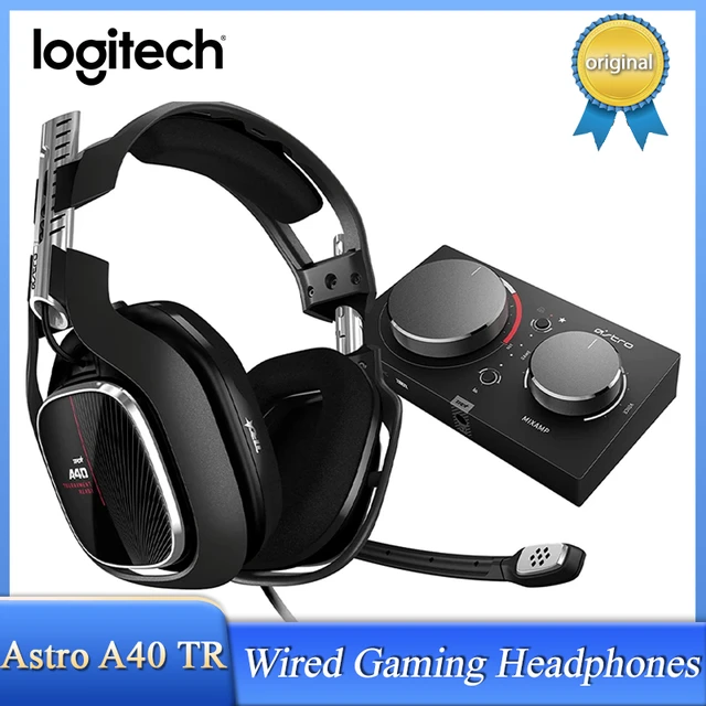100% NEW Logitech Astro A40 TR Gaming Headset with Mic 
